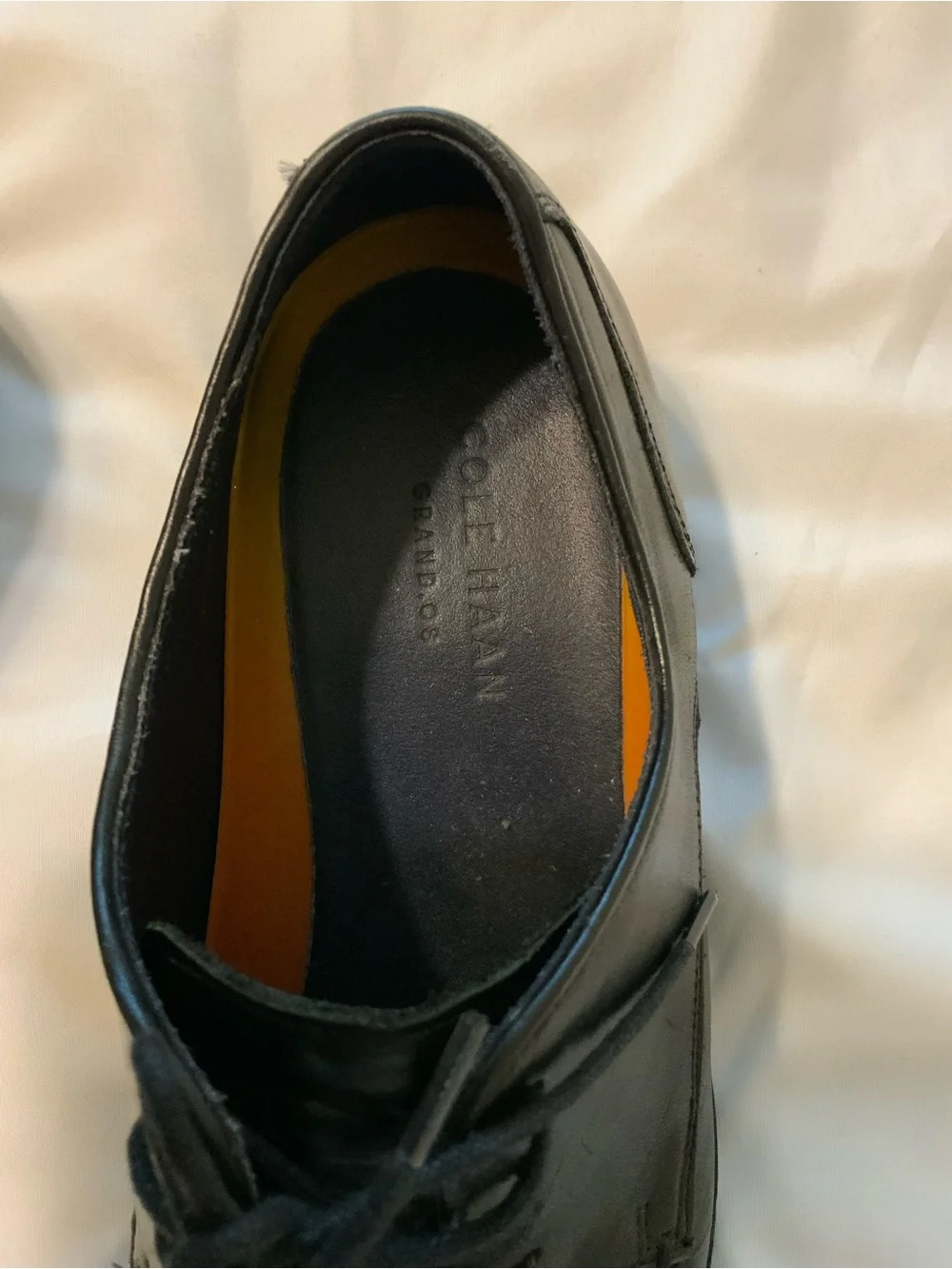 Cole Haan Lenox Hill Split Toe Oxford Shoes Mens Size 9M Black Leather